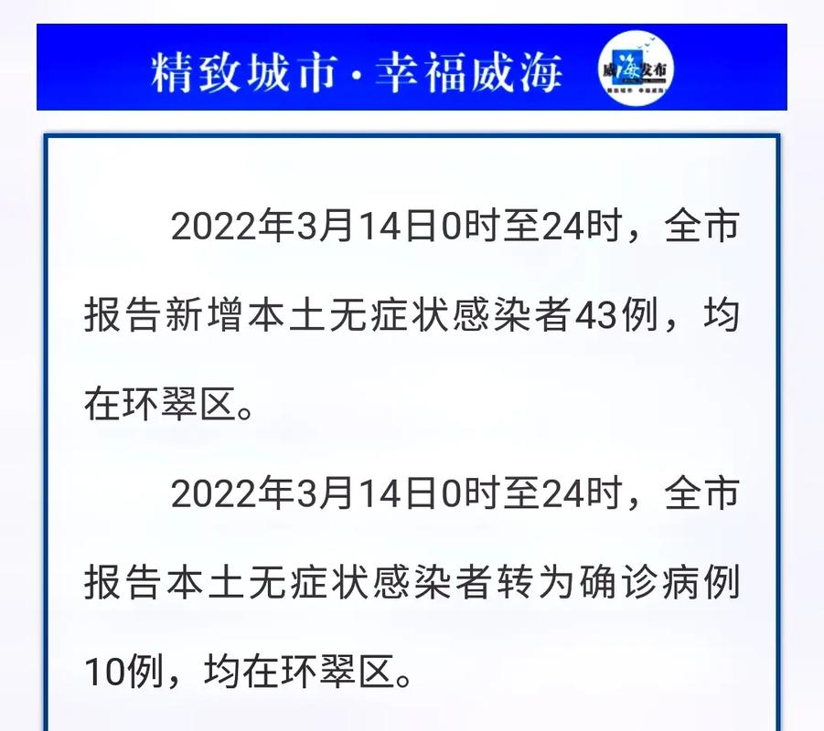 威海疫情最新动态全览