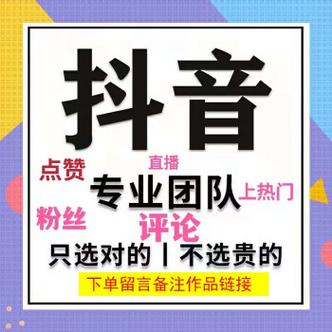 抖音点赞业务真的吗-抖音买粉丝