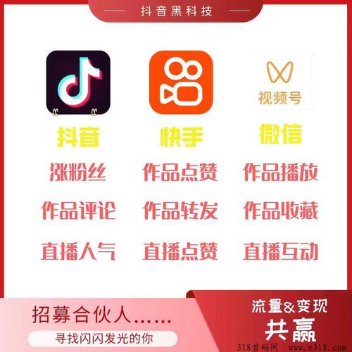 抖音推广自助网站-抖音涨粉点赞购买